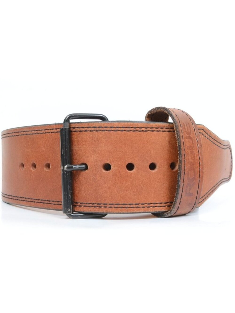 Rogue Premium Ohio Lifting Belt High-Grade English Bridle Leather Tuff Kote Edge